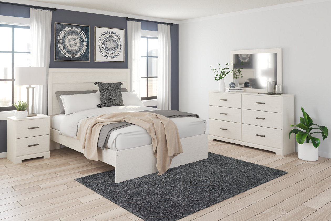 Stelsie White Queen Panel Bed - SET | B2588-71 | B2588-96 - Bien Home Furniture & Electronics