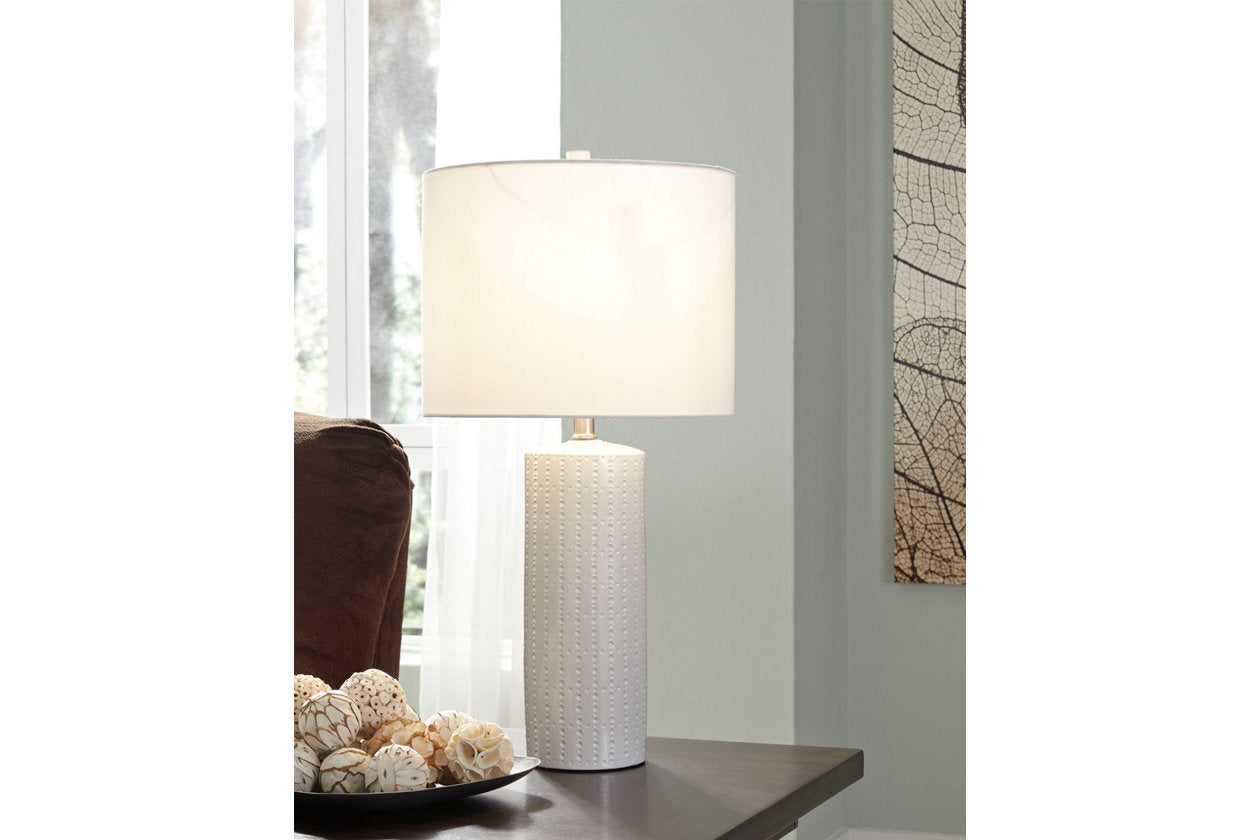 Steuben White Table Lamp, Set of 2 - L177904 - Bien Home Furniture & Electronics