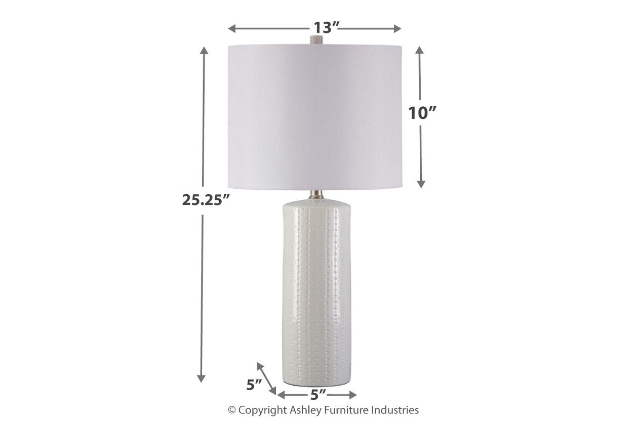 Steuben White Table Lamp, Set of 2 - L177904 - Bien Home Furniture & Electronics