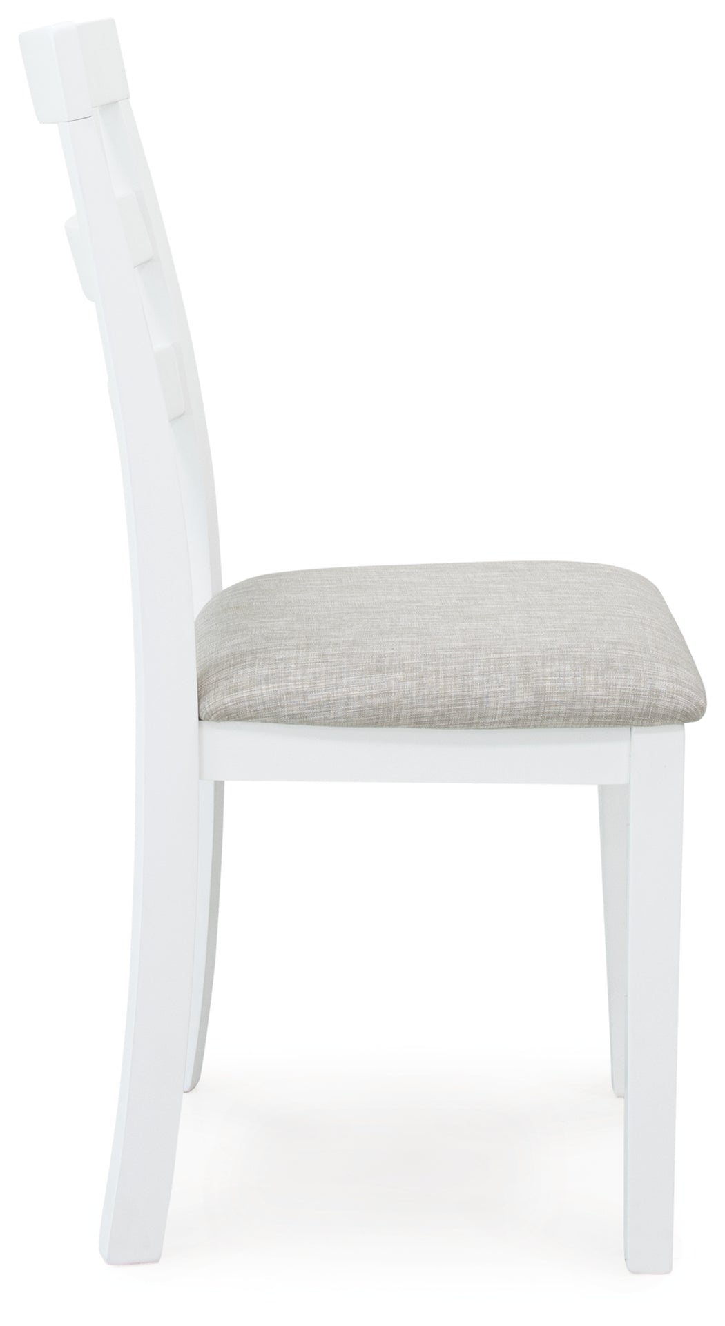 STONEHOLLOW White/Gray Dining Table and Chairs with Bench (Set of 6) - D382-325 - Bien Home Furniture & Electronics