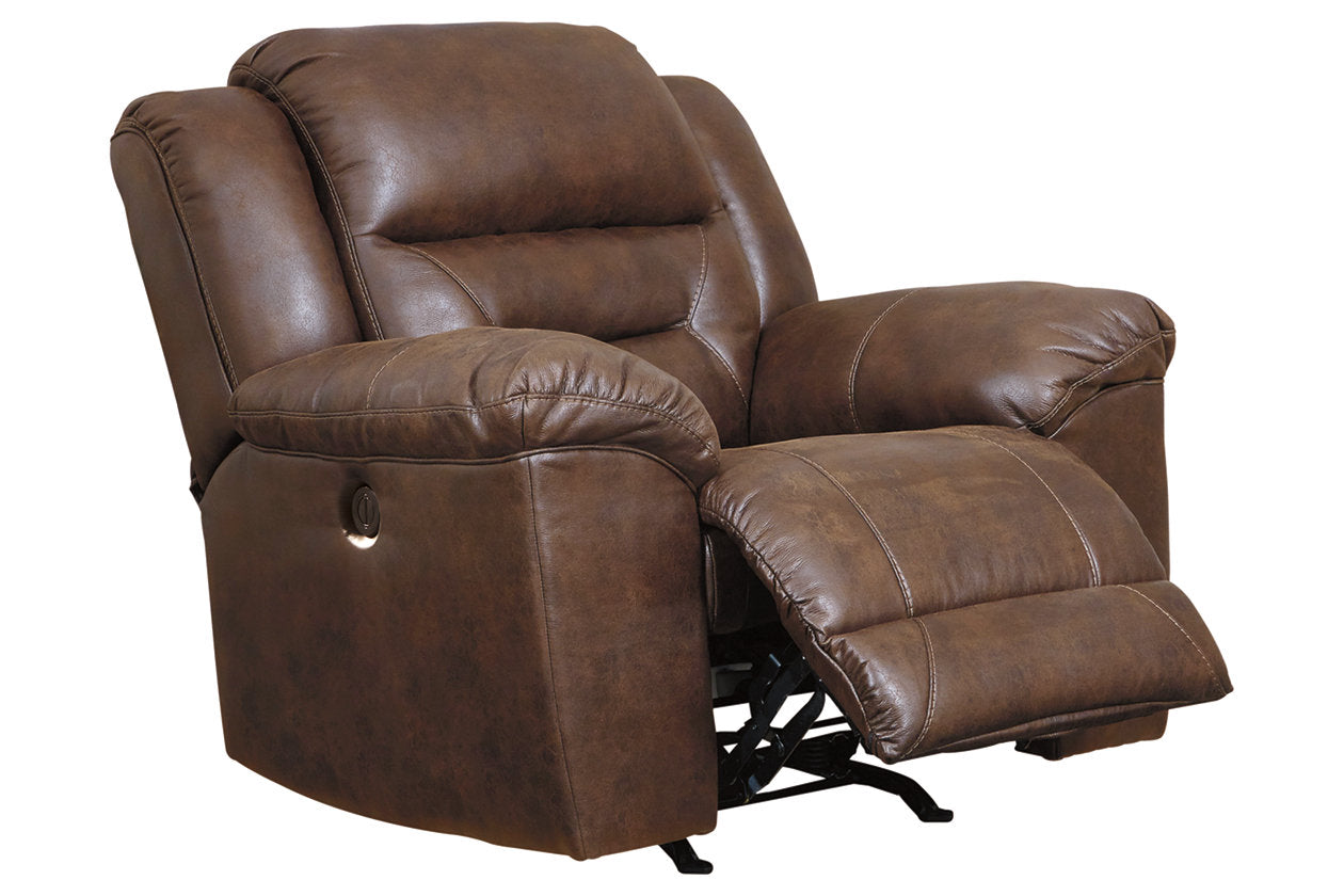 Stoneland Chocolate Power Recliner - 3990498 - Bien Home Furniture & Electronics