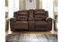 Stoneland Chocolate Power Reclining Loveseat with Console - 3990496 - Bien Home Furniture & Electronics