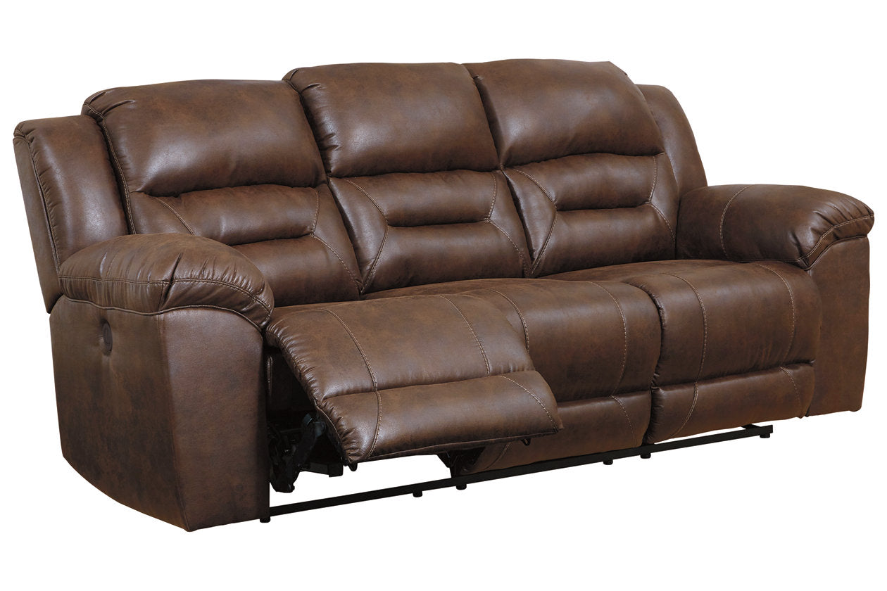 Stoneland Chocolate Power Reclining Sofa - 3990487 - Bien Home Furniture & Electronics