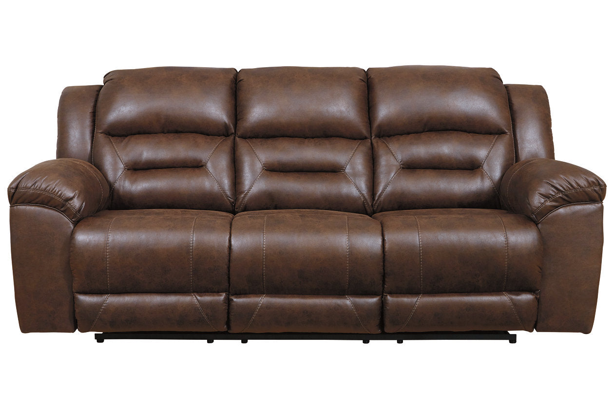 Stoneland Chocolate Power Reclining Sofa - 3990487 - Bien Home Furniture & Electronics