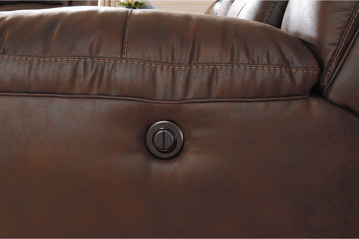 Stoneland Chocolate Power Reclining Sofa - 3990487 - Bien Home Furniture & Electronics