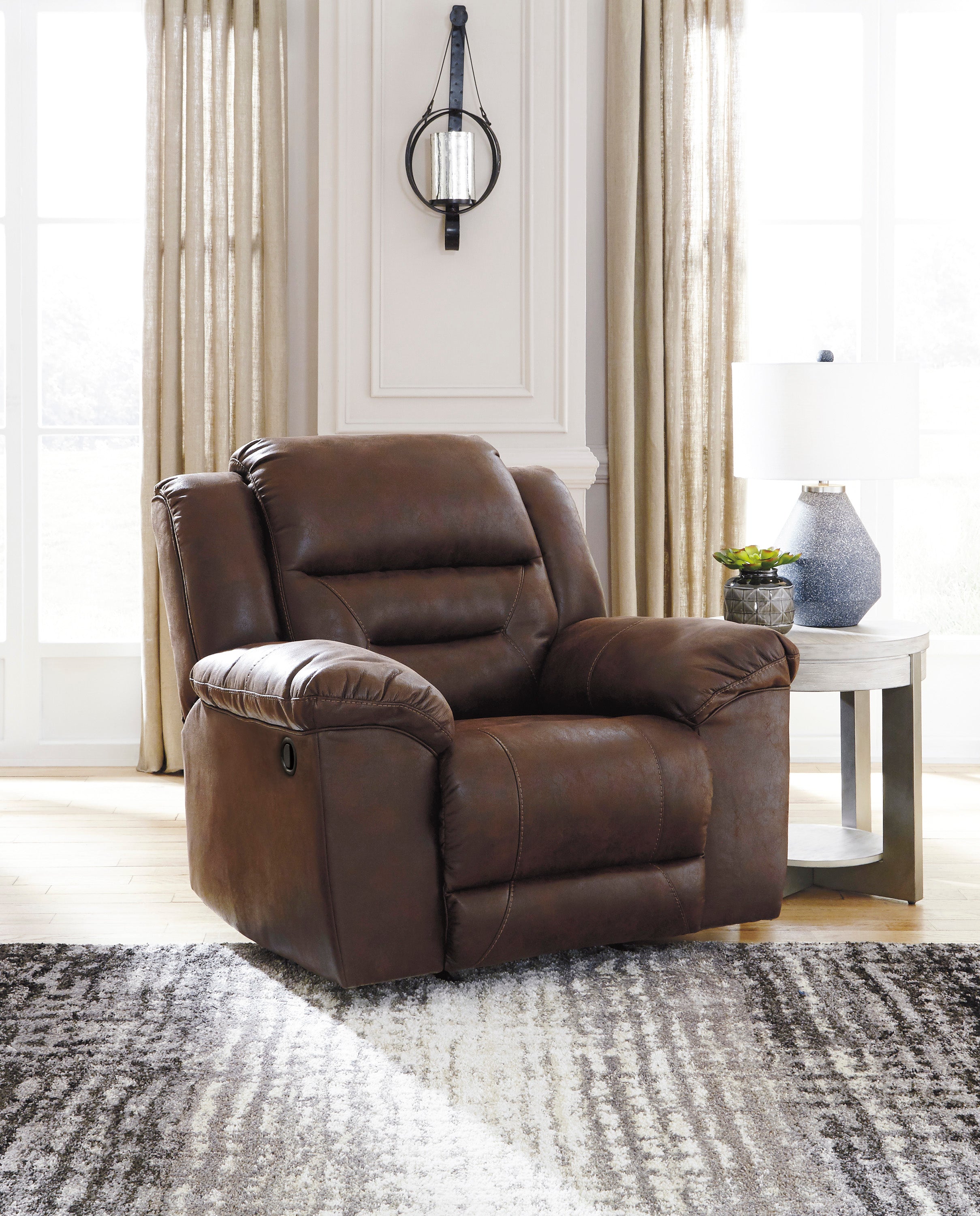 Stoneland Chocolate Reclining Living Room Set - SET | 3990488 | 3990494 - Bien Home Furniture & Electronics