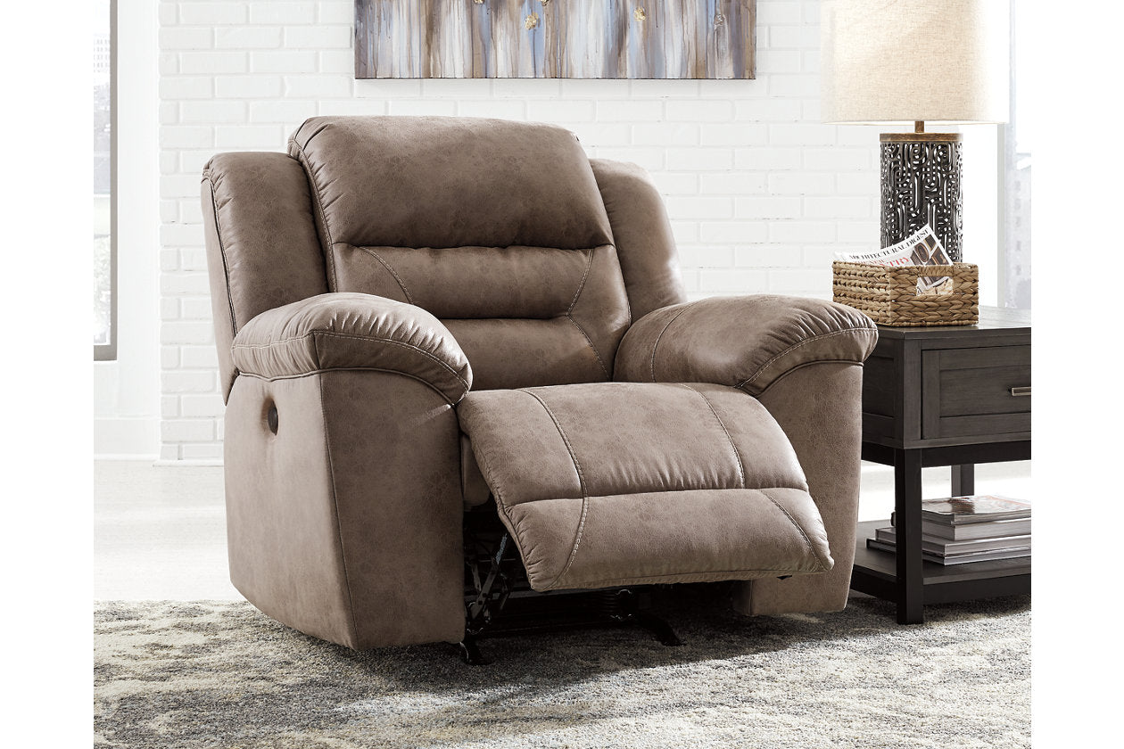 Stoneland Fossil Power Recliner - 3990598 - Bien Home Furniture & Electronics