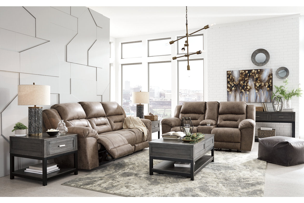Stoneland Fossil Reclining Sofa - 3990588 - Bien Home Furniture & Electronics