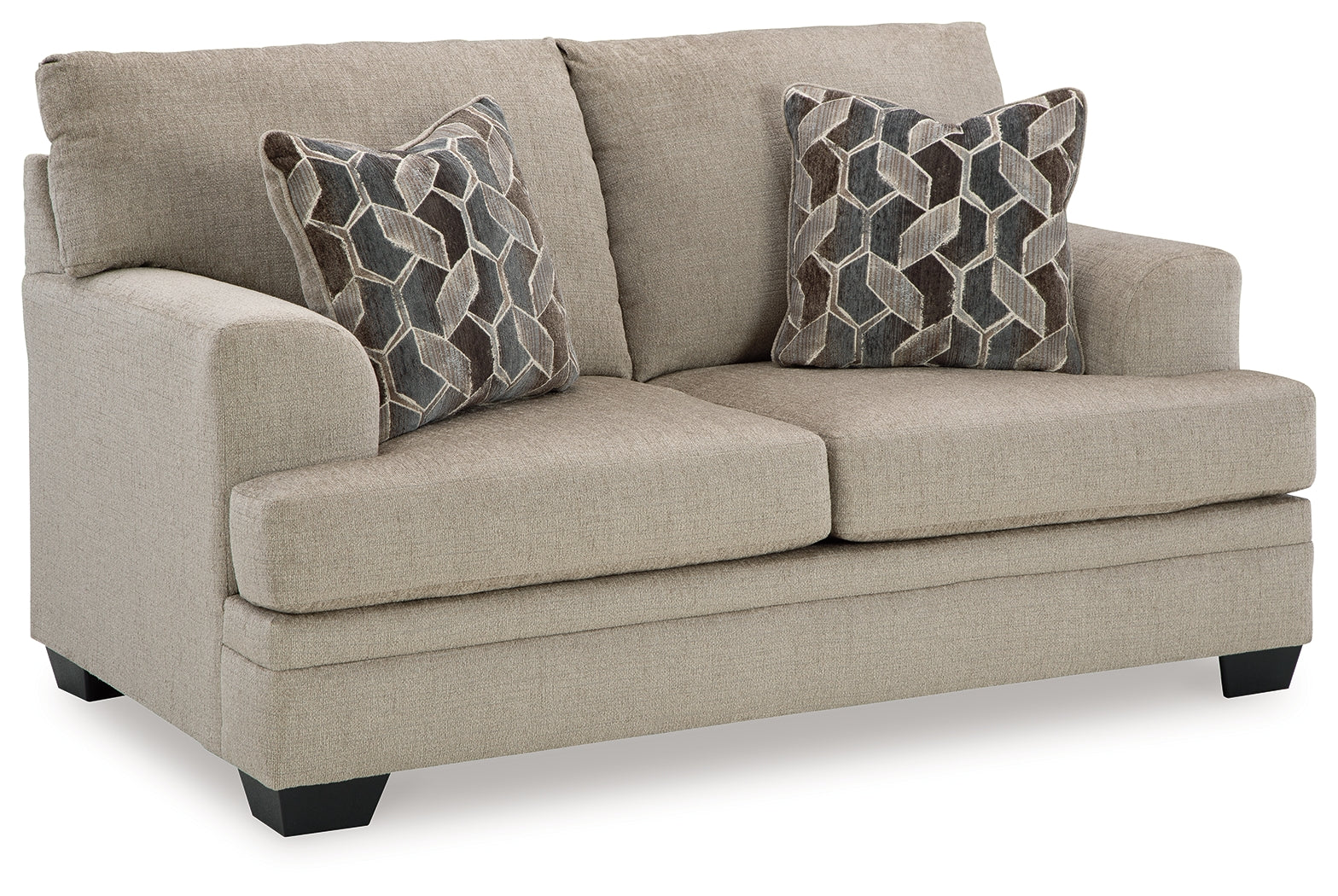 Stonemeade Taupe Loveseat - 5950435 - Bien Home Furniture &amp; Electronics