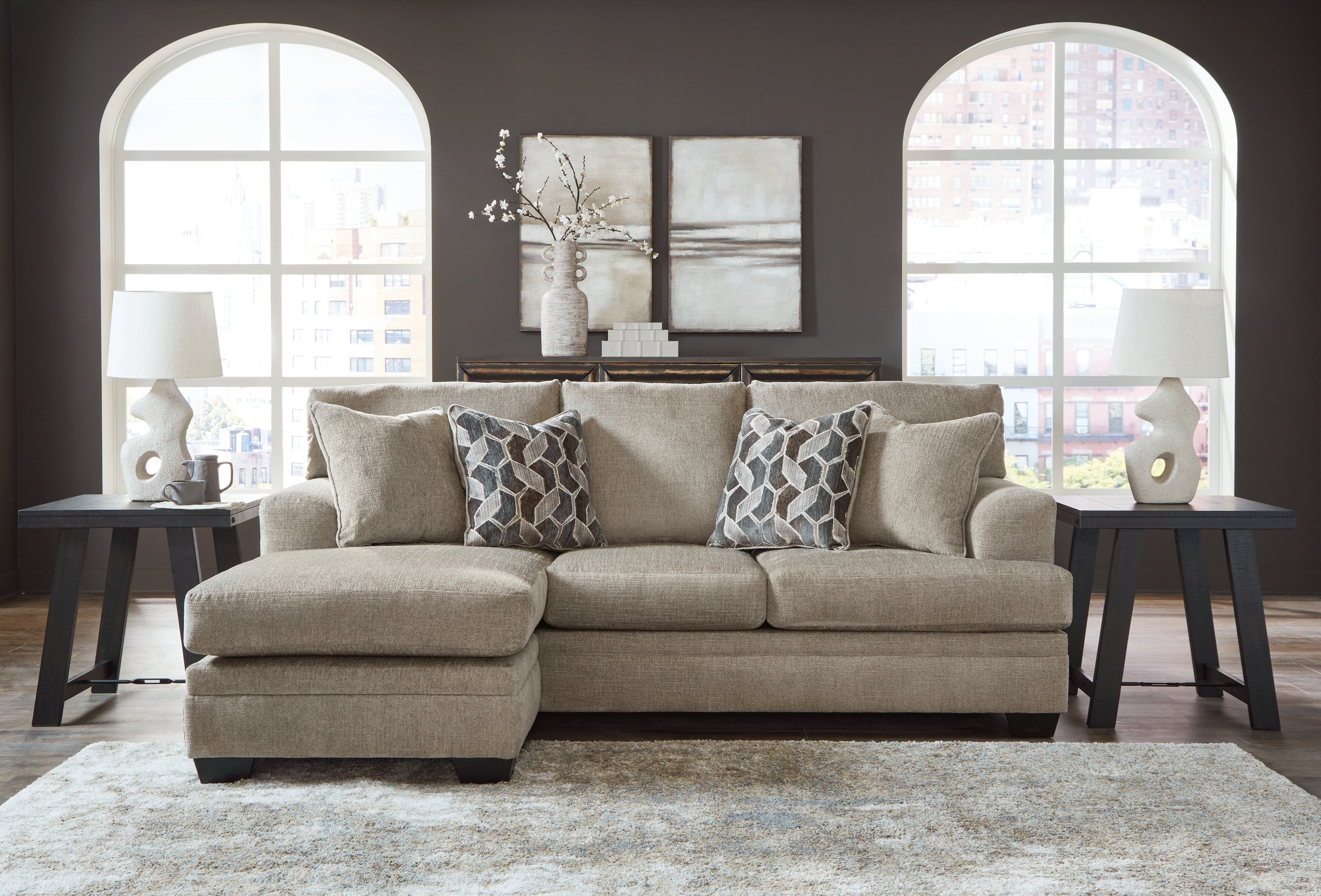 Stonemeade Taupe Sofa Chaise - 5950418 - Bien Home Furniture & Electronics