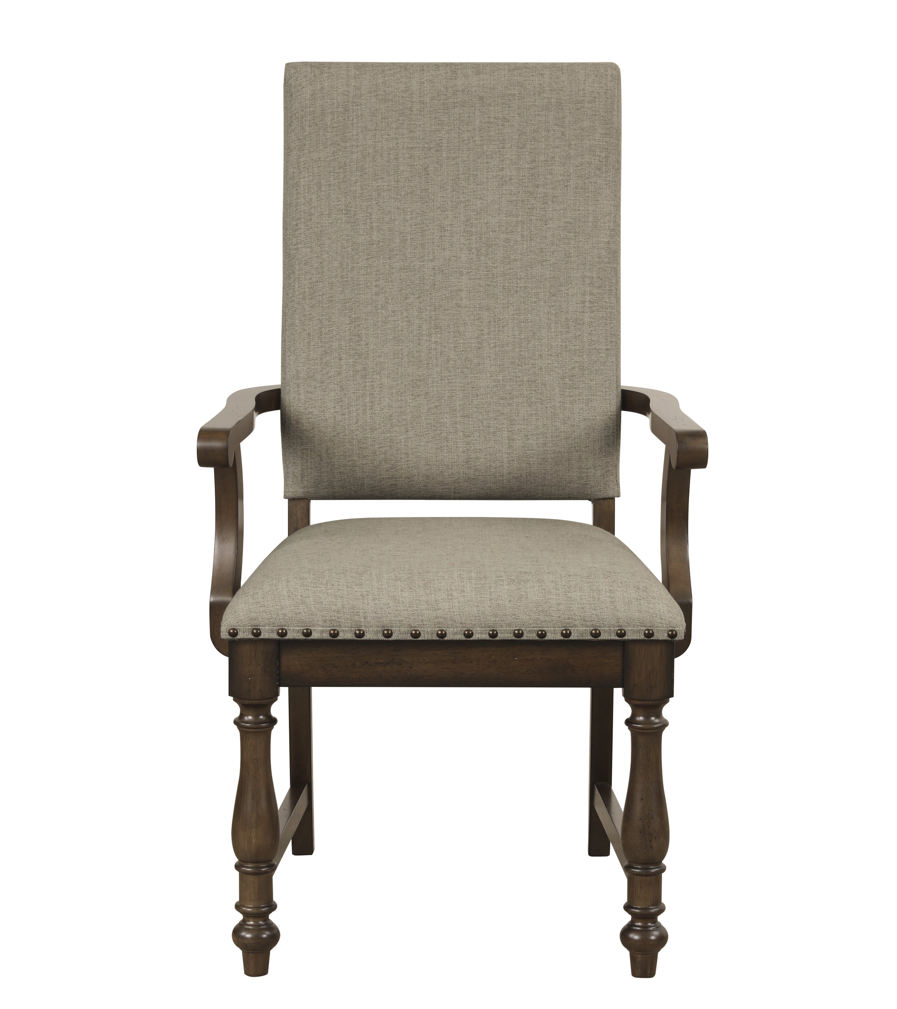 Stonington Brown Arm Chair, Set of 2 - 5703A - Bien Home Furniture & Electronics