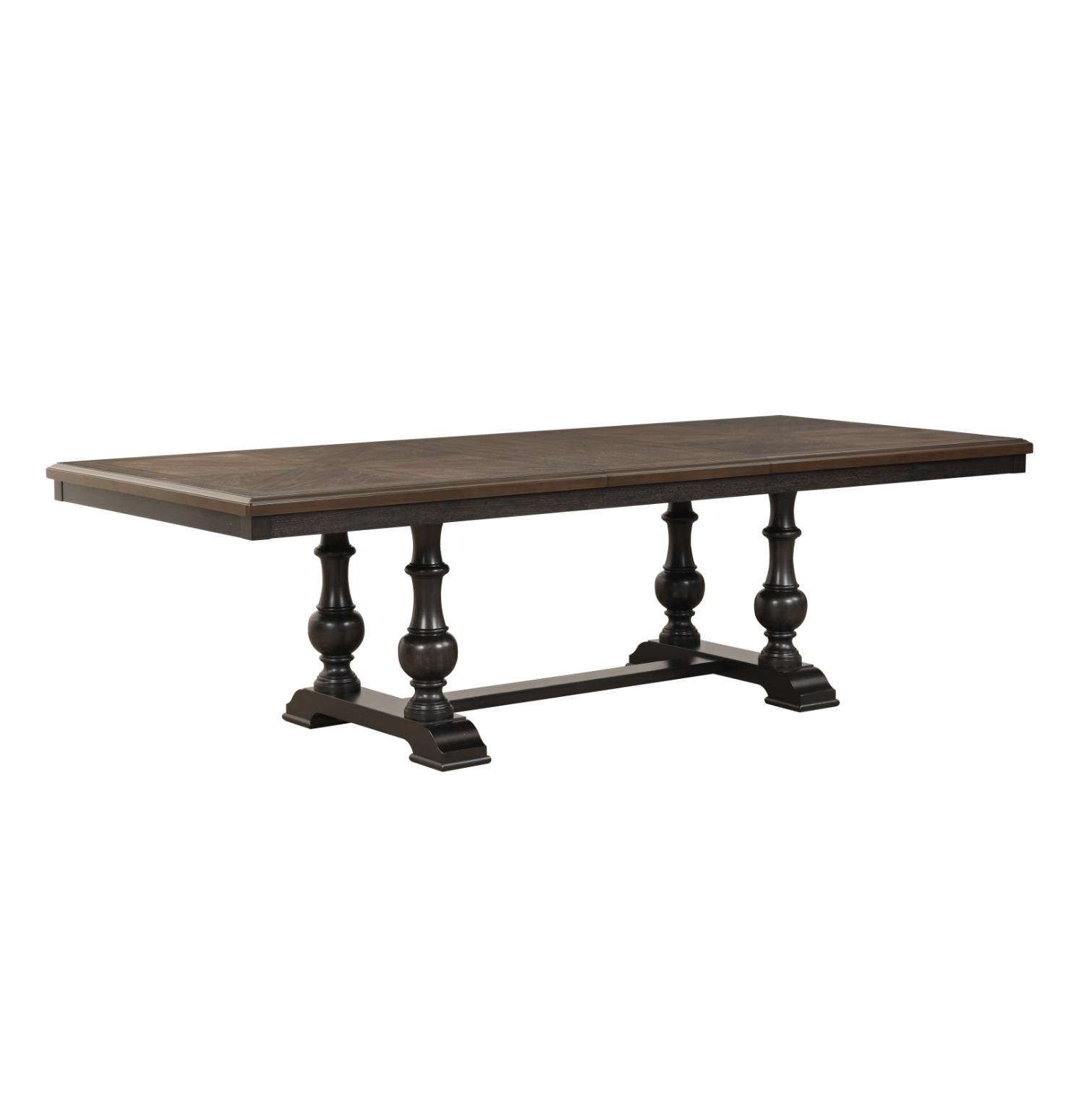 Stonington Brown Extendable Dining Set - SET | 5703-104 | 5703-104B | 5703A | 5703S(2) - Bien Home Furniture & Electronics