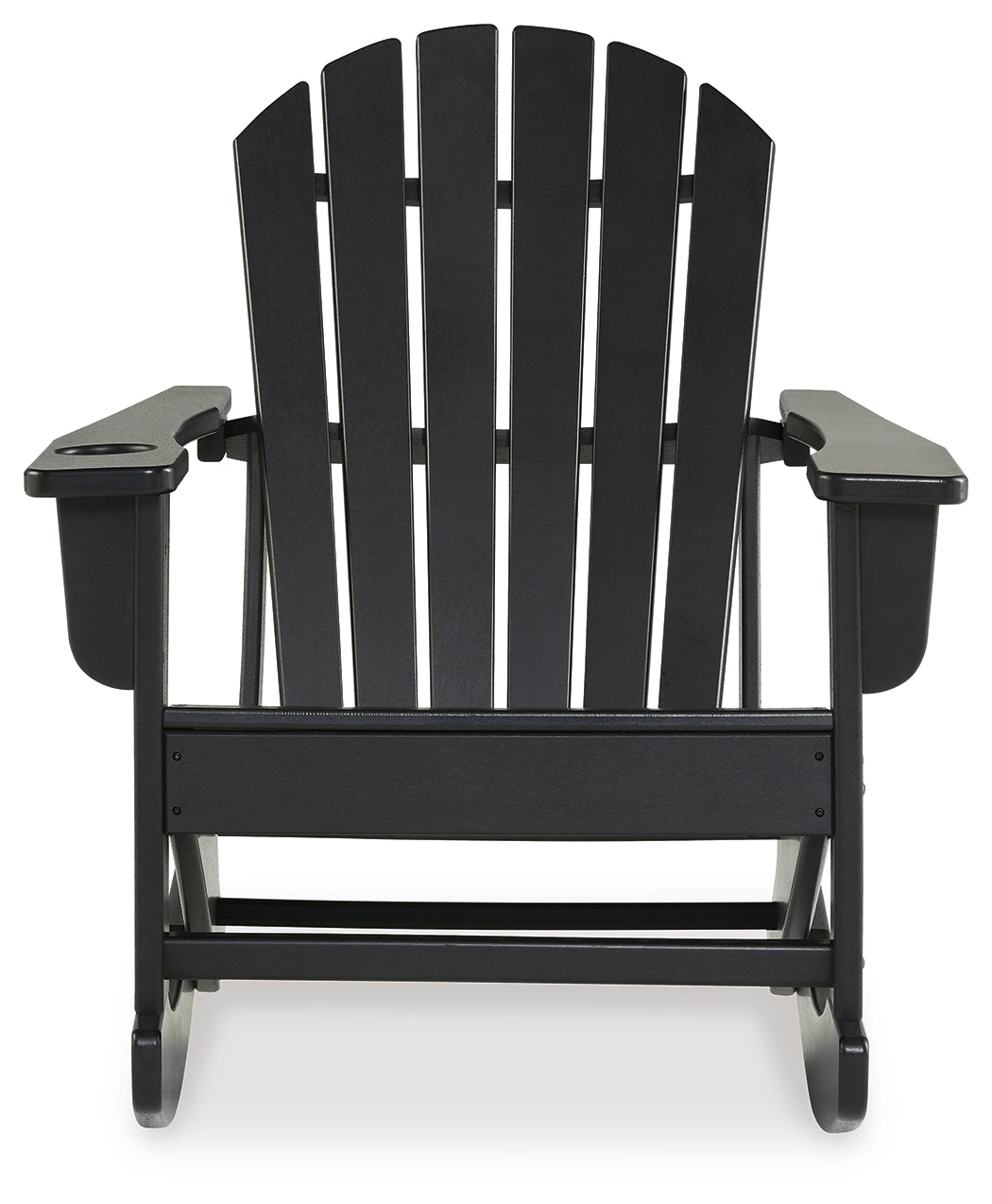 Sundown Treasure Black Outdoor Rocking Chair - P008-827 - Bien Home Furniture & Electronics