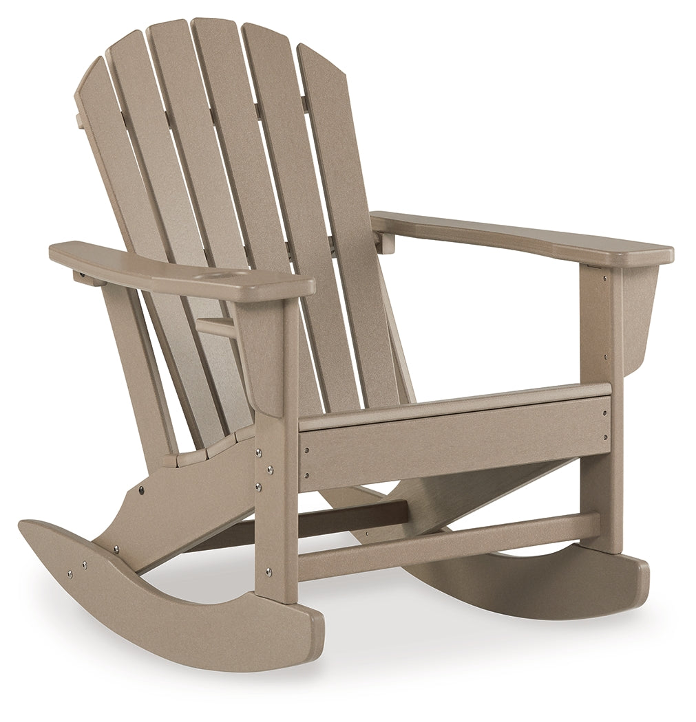 Sundown Treasure Driftwood Outdoor Rocking Chair - P014-827 - Bien Home Furniture & Electronics