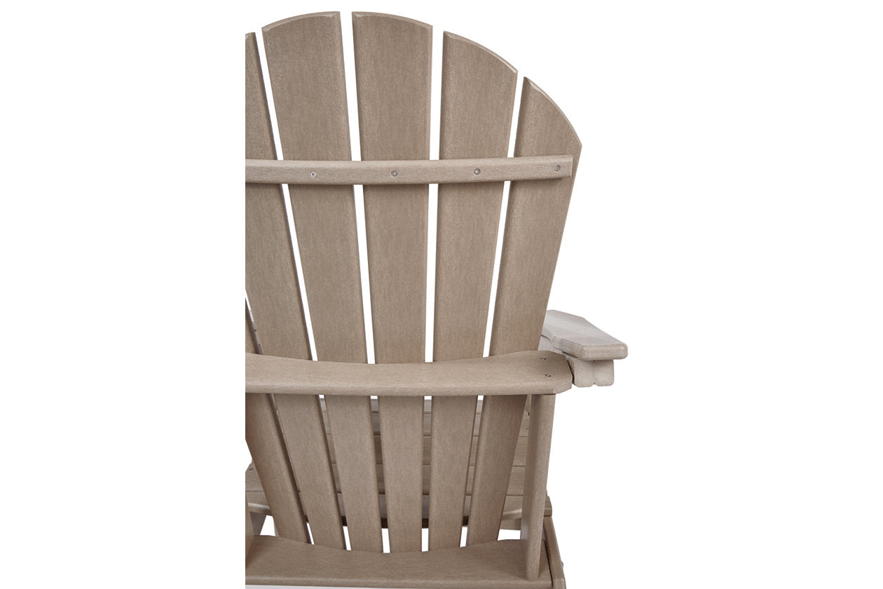 Sundown Treasure Grayish Brown Adirondack Chair - P014-898 - Bien Home Furniture & Electronics