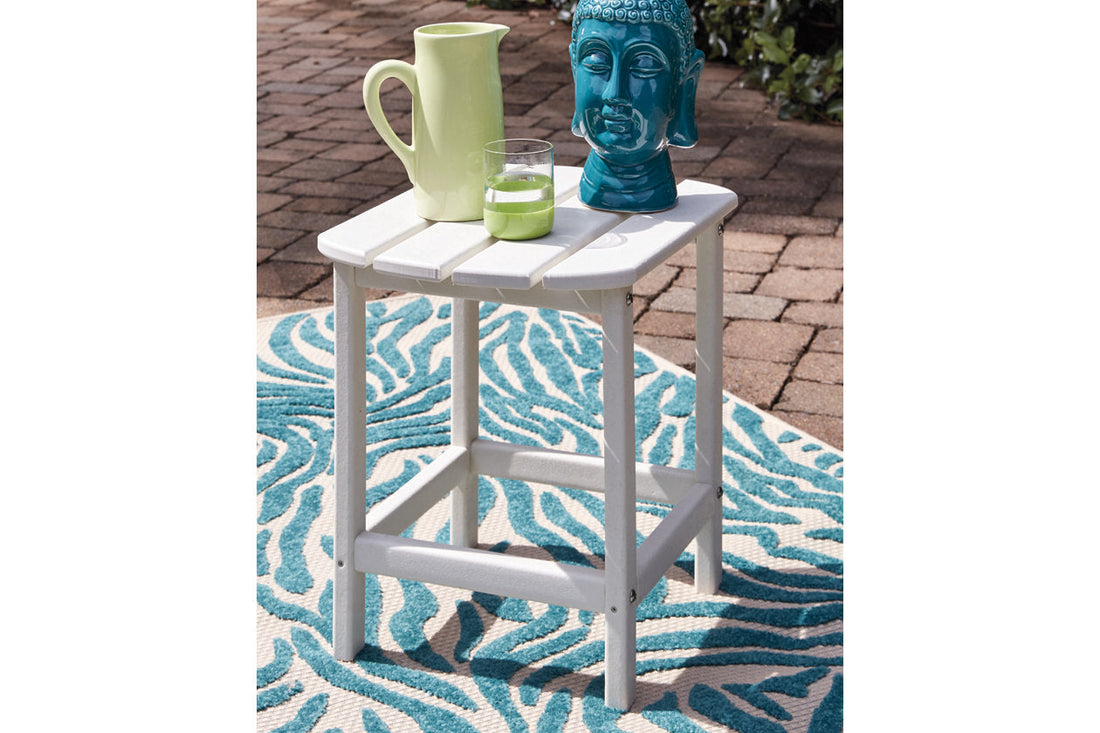 Sundown Treasure White End Table - P011-703 - Bien Home Furniture & Electronics