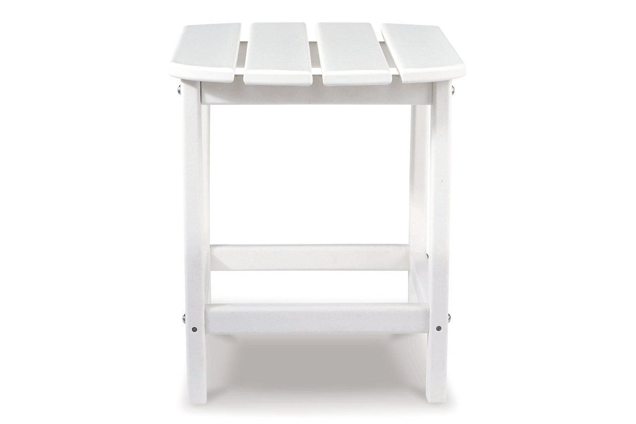 Sundown Treasure White End Table - P011-703 - Bien Home Furniture & Electronics