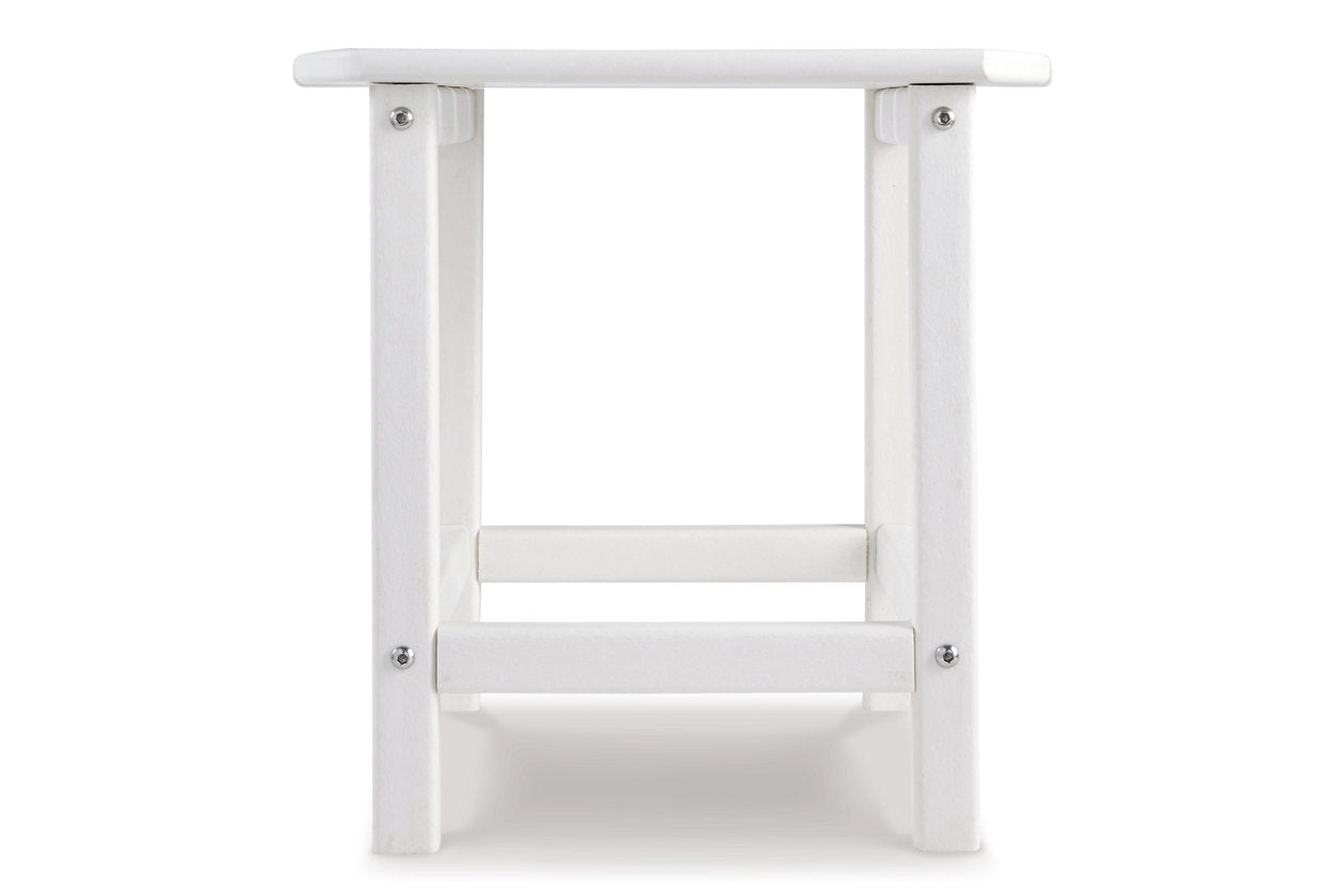 Sundown Treasure White End Table - P011-703 - Bien Home Furniture & Electronics