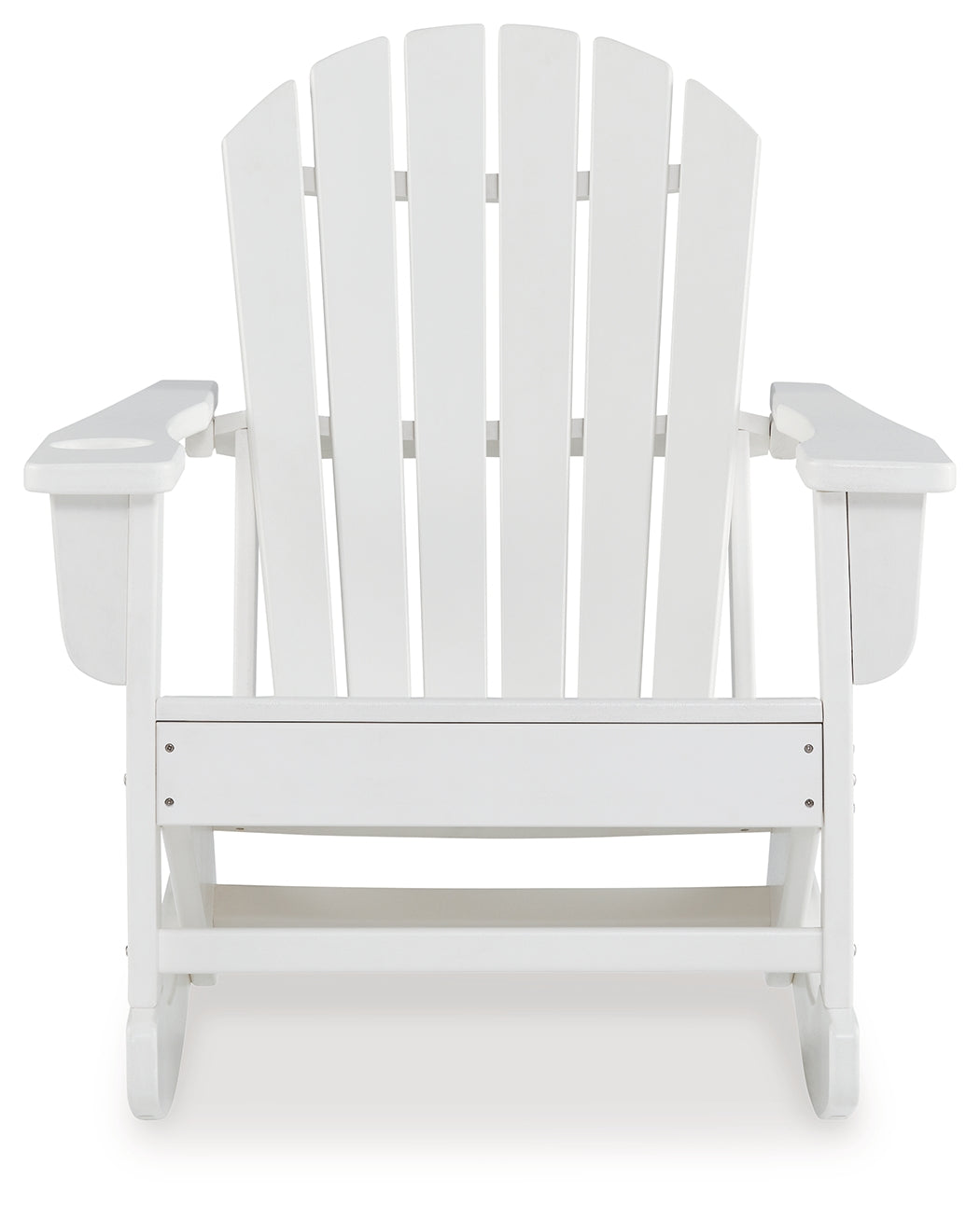 Sundown Treasure White Outdoor Rocking Chair - P011-827 - Bien Home Furniture & Electronics