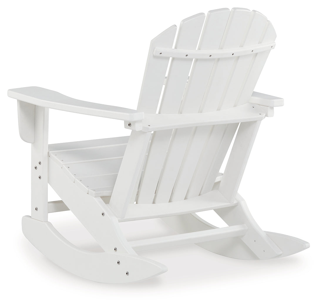 Sundown Treasure White Outdoor Rocking Chair - P011-827 - Bien Home Furniture & Electronics