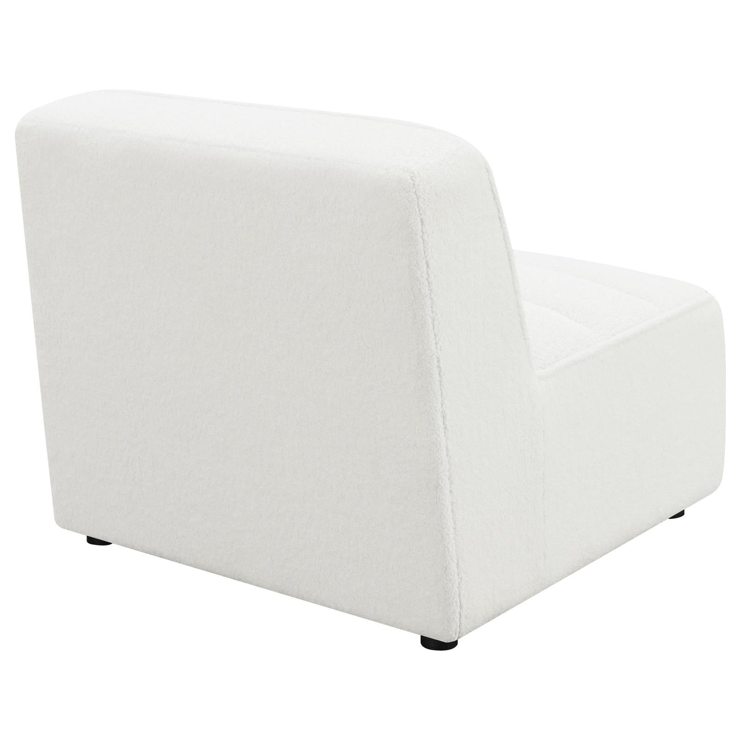 Sunny Natural Upholstered Armless Chair - 551621 - Bien Home Furniture & Electronics