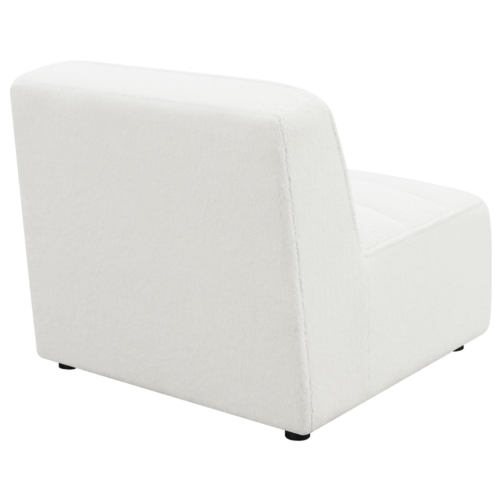 Sunny Natural Upholstered Armless Chair - 551621 - Bien Home Furniture & Electronics
