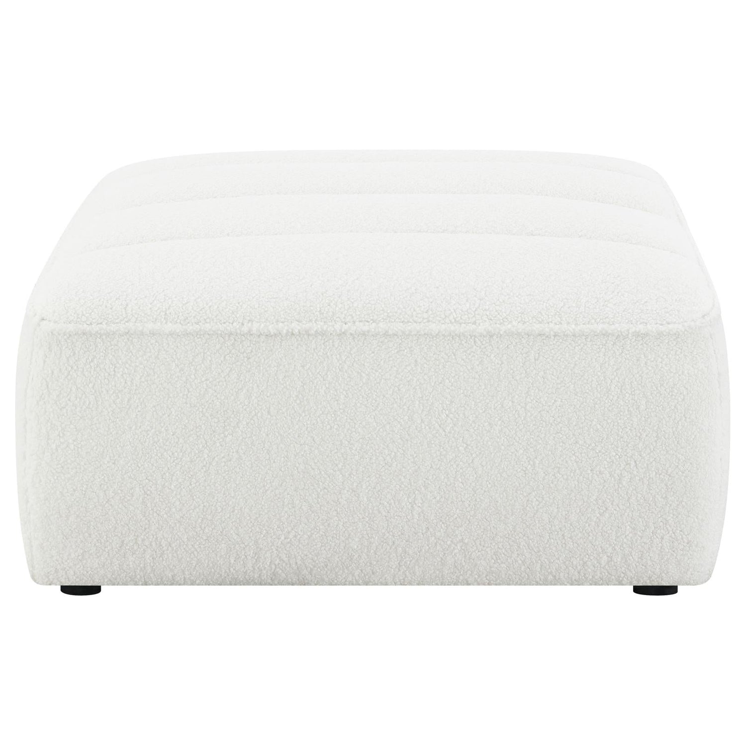 Sunny Upholstered Ottoman Natural - 551623 - Bien Home Furniture & Electronics