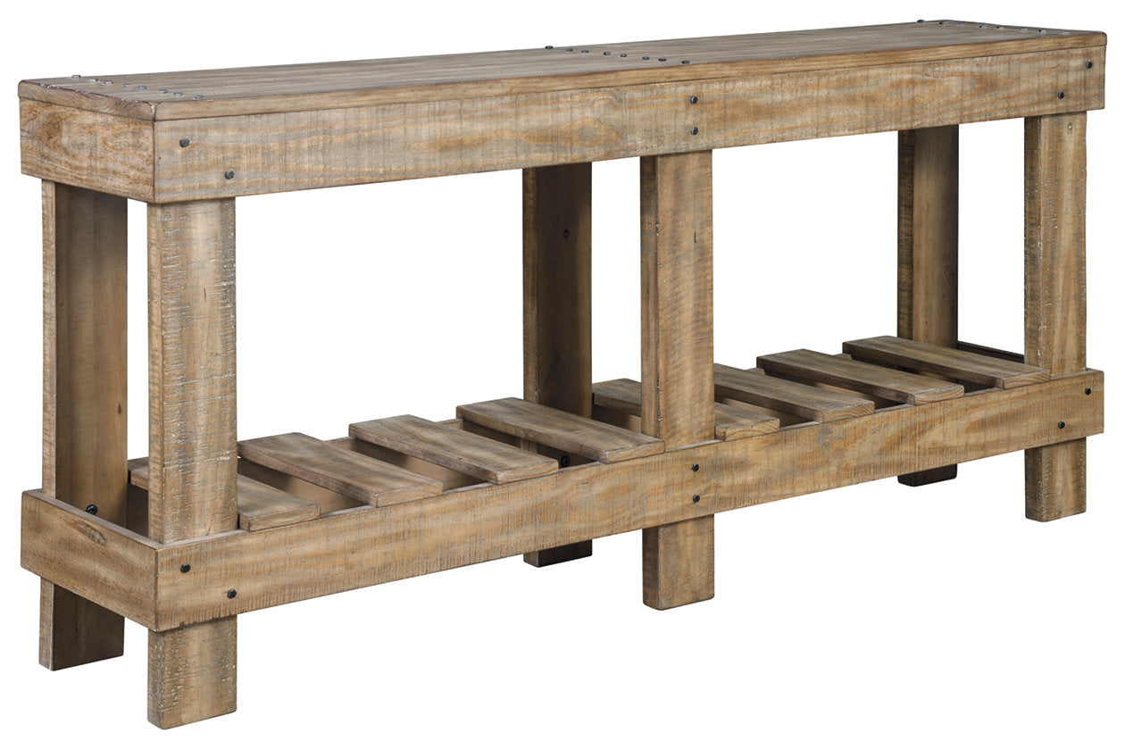 Susandeer Brown Sofa/Console Table - A4000219 - Bien Home Furniture & Electronics