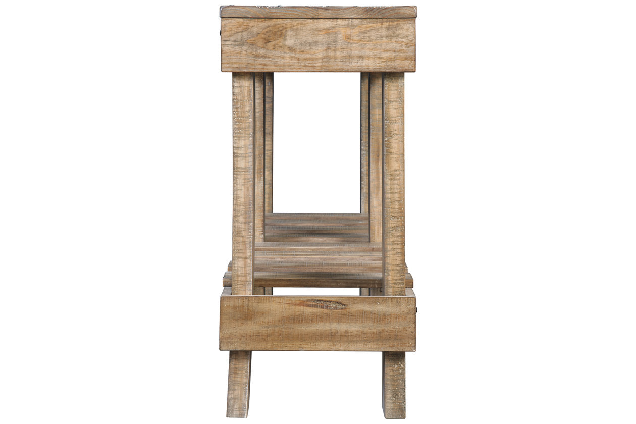 Susandeer Brown Sofa/Console Table - A4000219 - Bien Home Furniture & Electronics