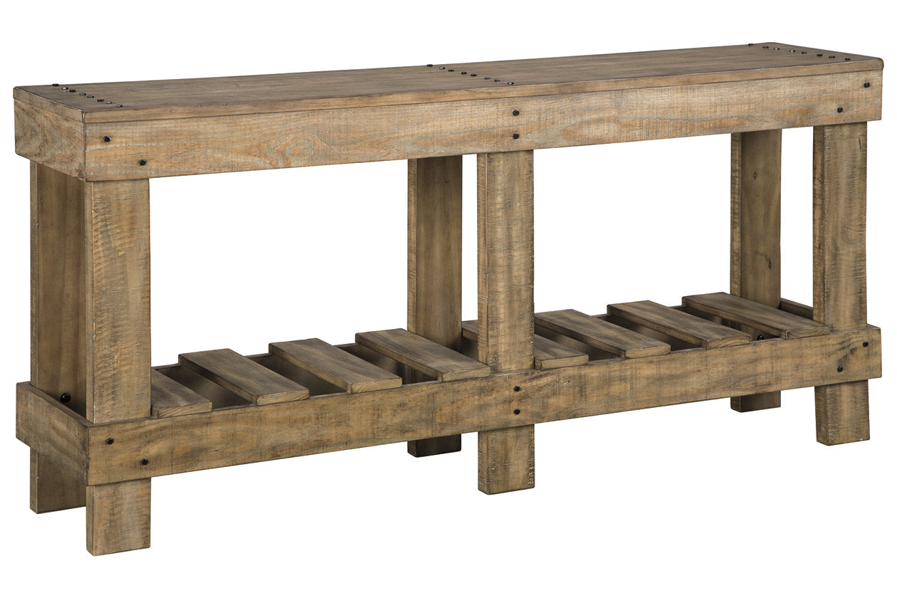 Susandeer Brown Sofa/Console Table - A4000219 - Bien Home Furniture & Electronics