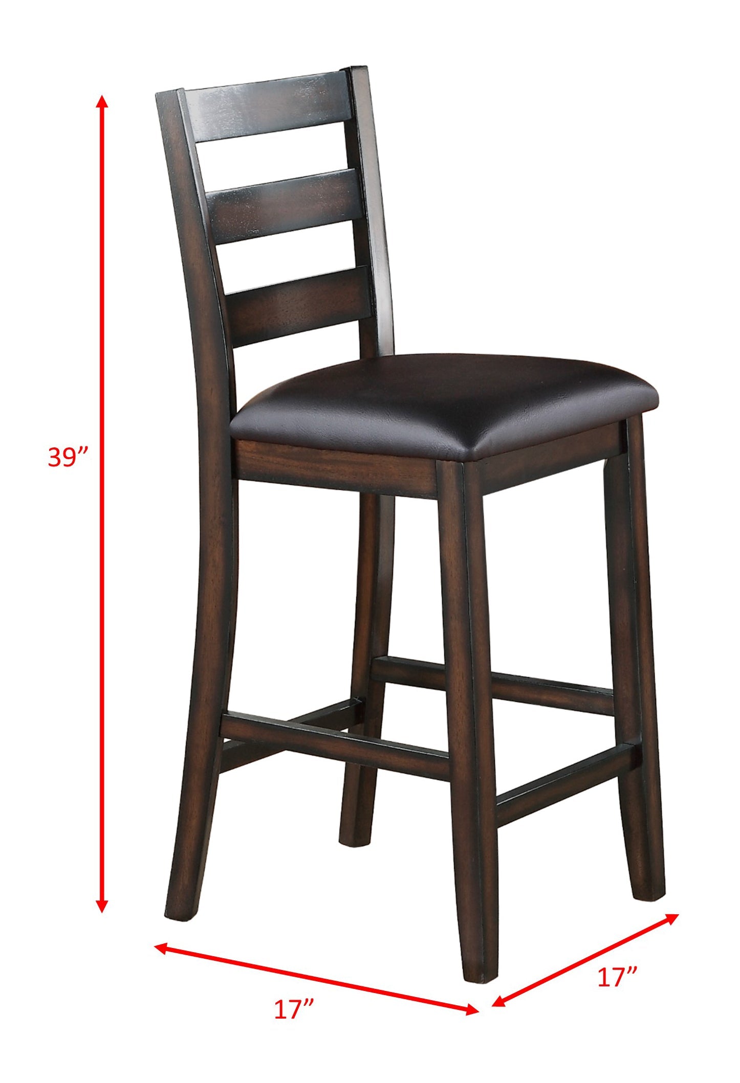 Tahoe Brown 5-Piece Counter Height Set - 2630SET - Bien Home Furniture & Electronics