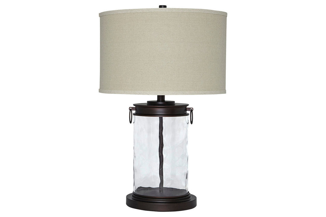 Tailynn Clear/Bronze Finish Table Lamp - L430324 - Bien Home Furniture &amp; Electronics