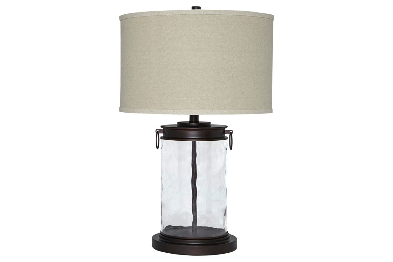 Tailynn Clear/Bronze Finish Table Lamp - L430324 - Bien Home Furniture & Electronics