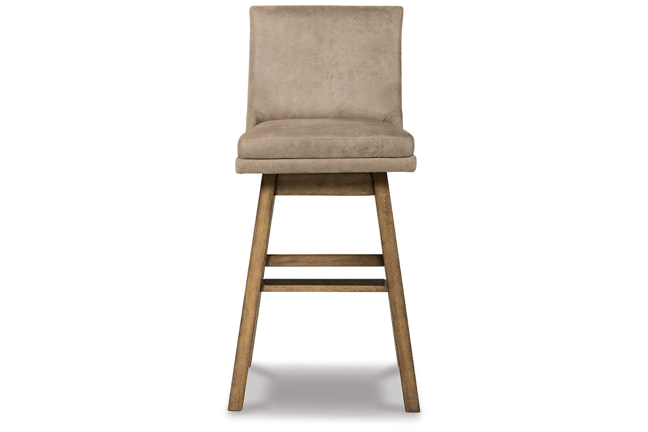 Tallenger Beige Bar Height Barstool, Set of 2 - D380-530 - Bien Home Furniture & Electronics