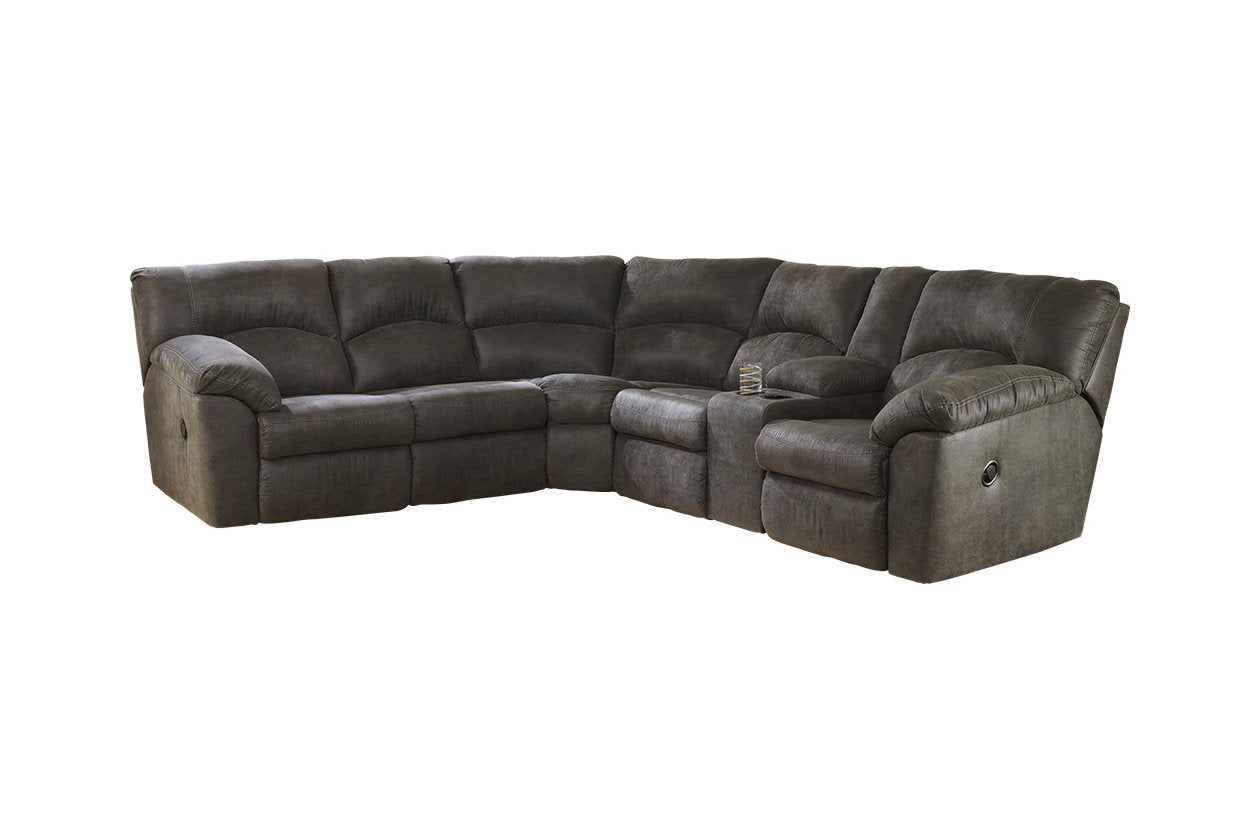 Tambo Pewter 2-Piece Reclining Sectional - SET | 2780148 | 2780149 - Bien Home Furniture & Electronics