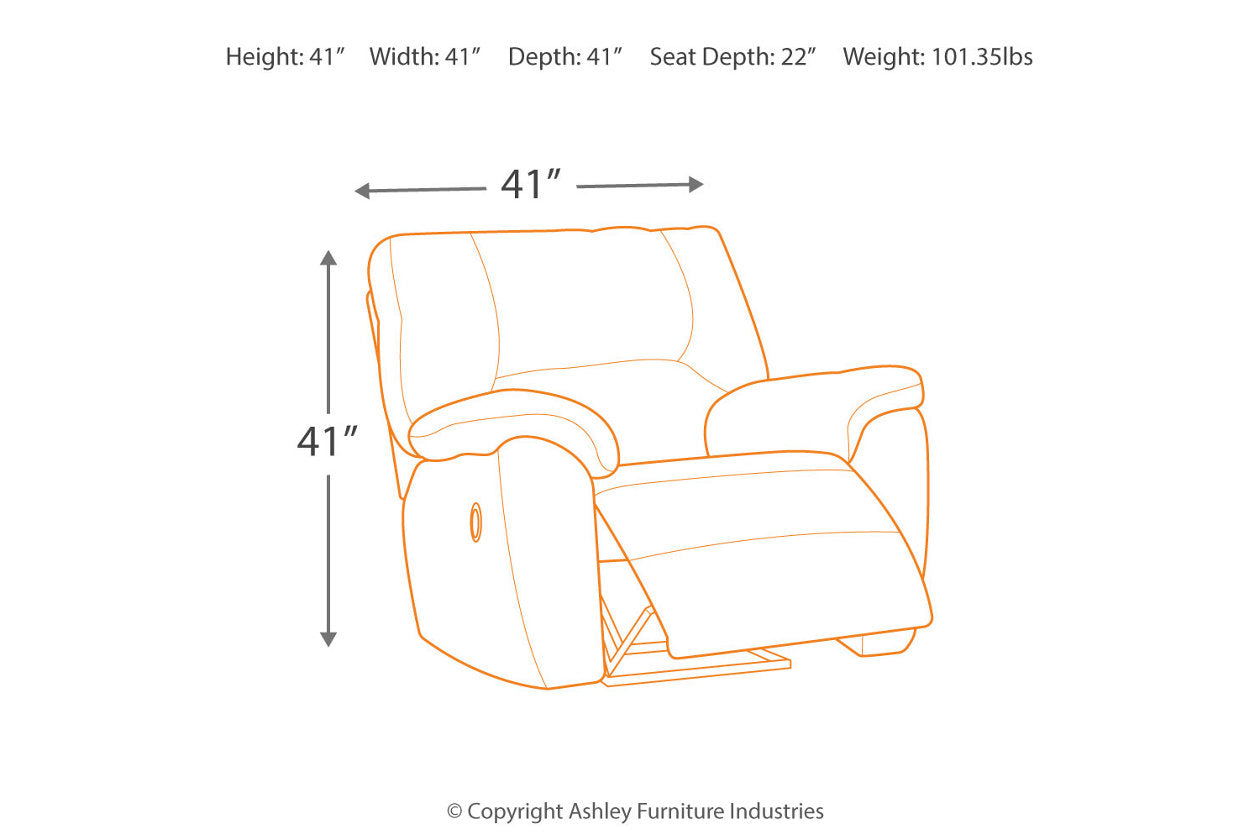 Tambo Pewter Recliner - 2780125 - Bien Home Furniture & Electronics