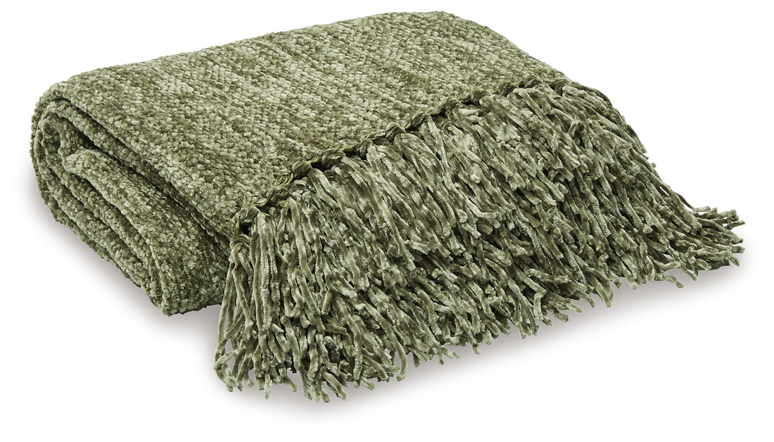 Tamish Green Throw - A1001051T - Bien Home Furniture &amp; Electronics