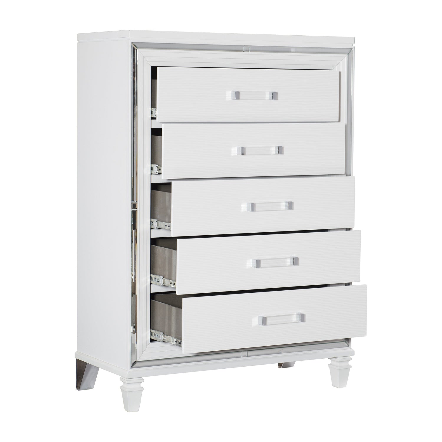 Tamsin White Chest - 1616W-9 - Bien Home Furniture & Electronics