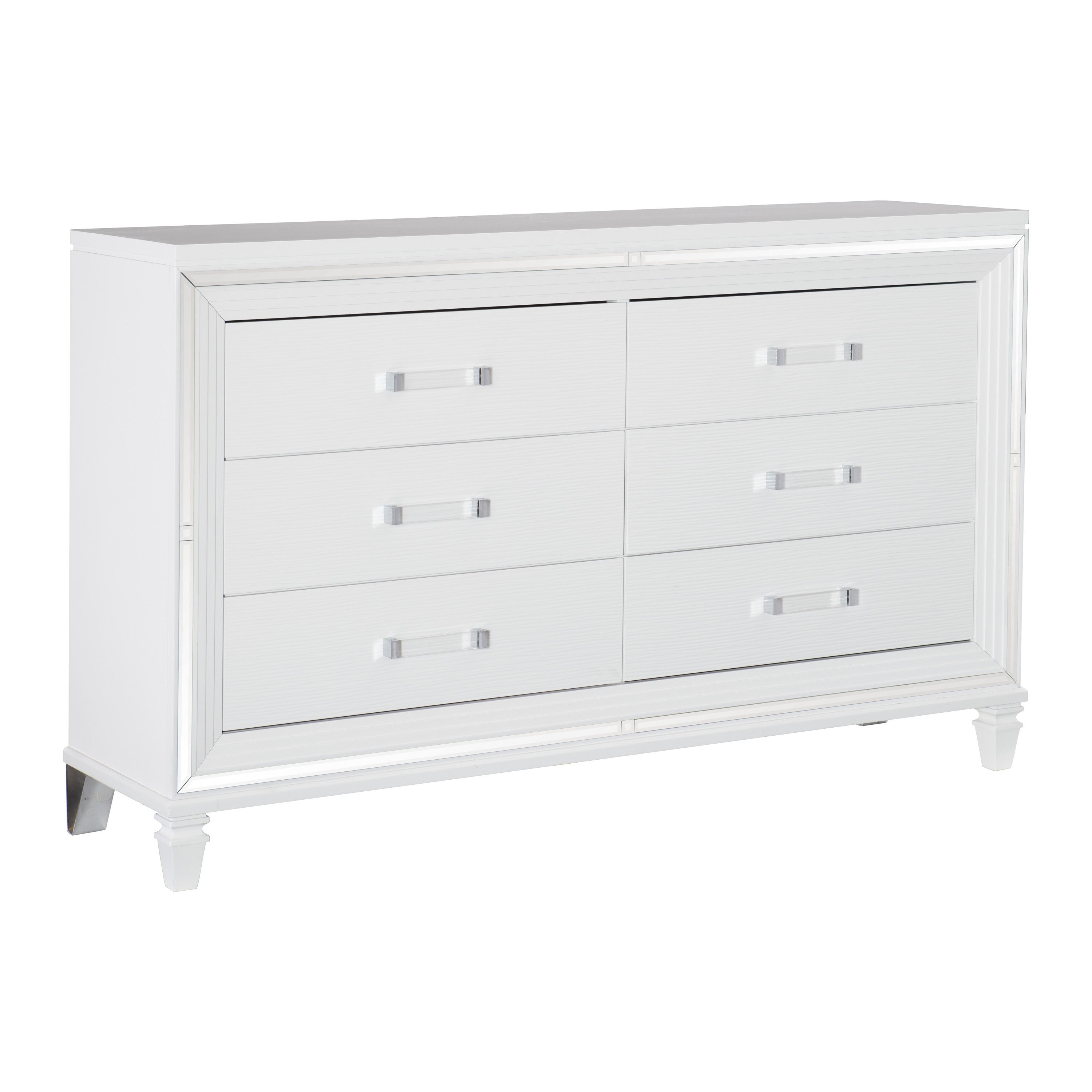 Tamsin White Dresser - 1616W-5 - Bien Home Furniture & Electronics