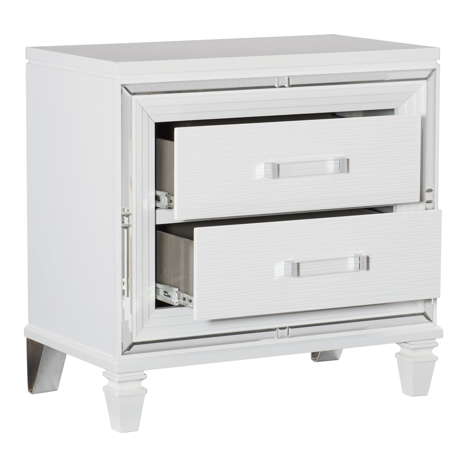 Tamsin White Nightstand - 1616W-4 - Bien Home Furniture & Electronics