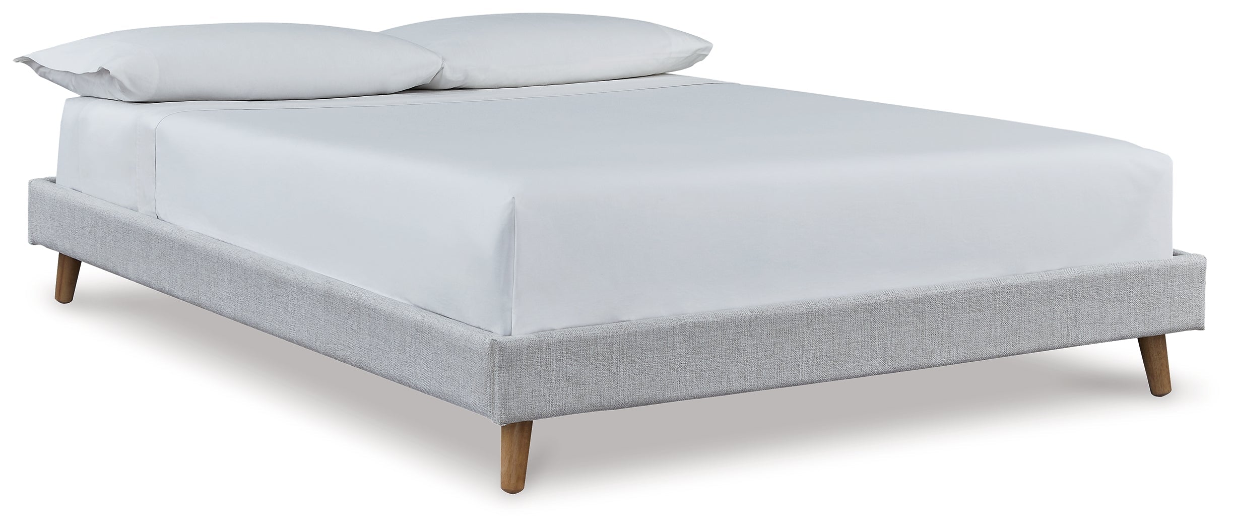 Tannally Beige Full Upholstered Platform Bed - B095-772 - Bien Home Furniture & Electronics
