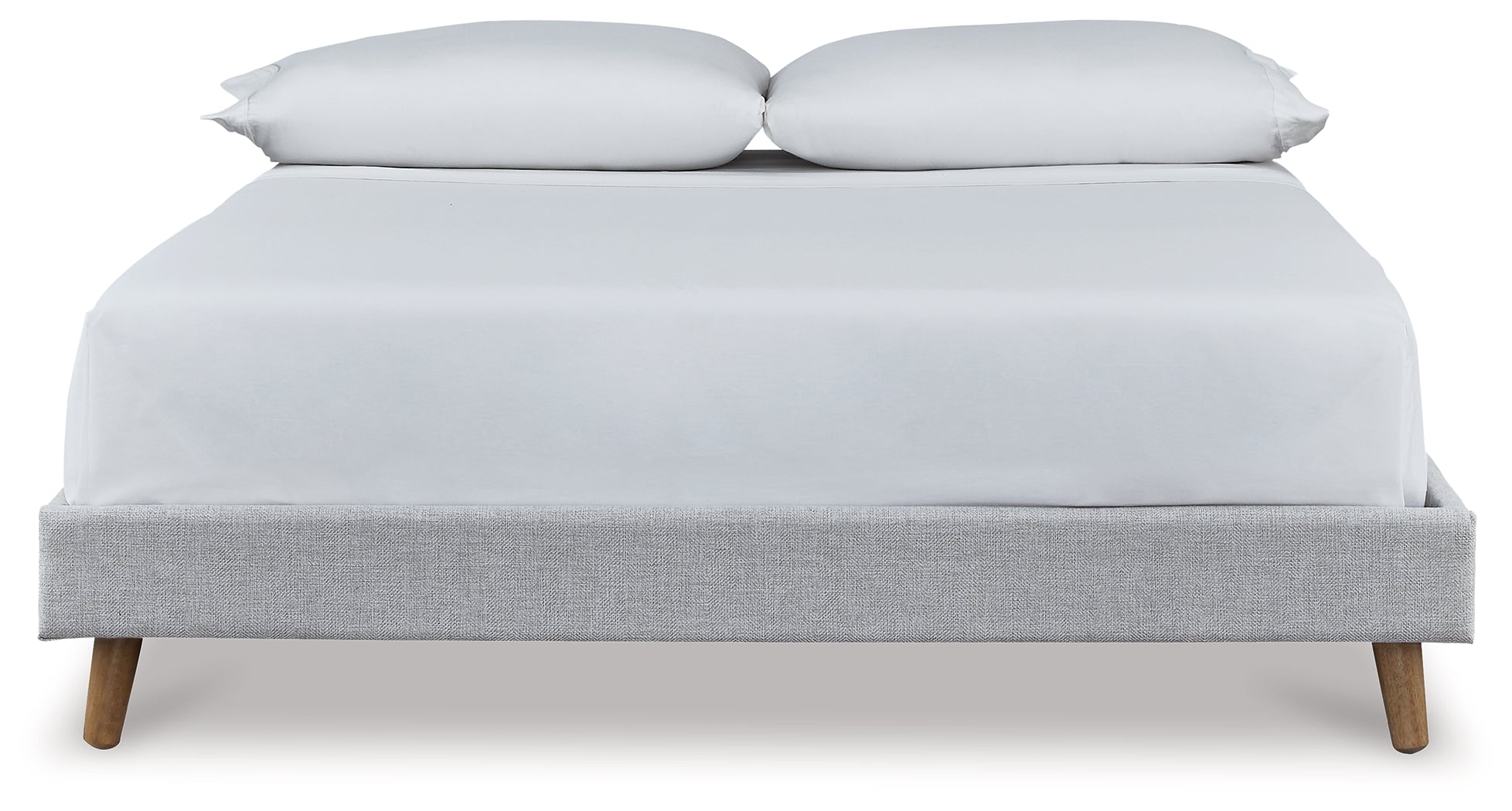Tannally Beige Full Upholstered Platform Bed - B095-772 - Bien Home Furniture & Electronics