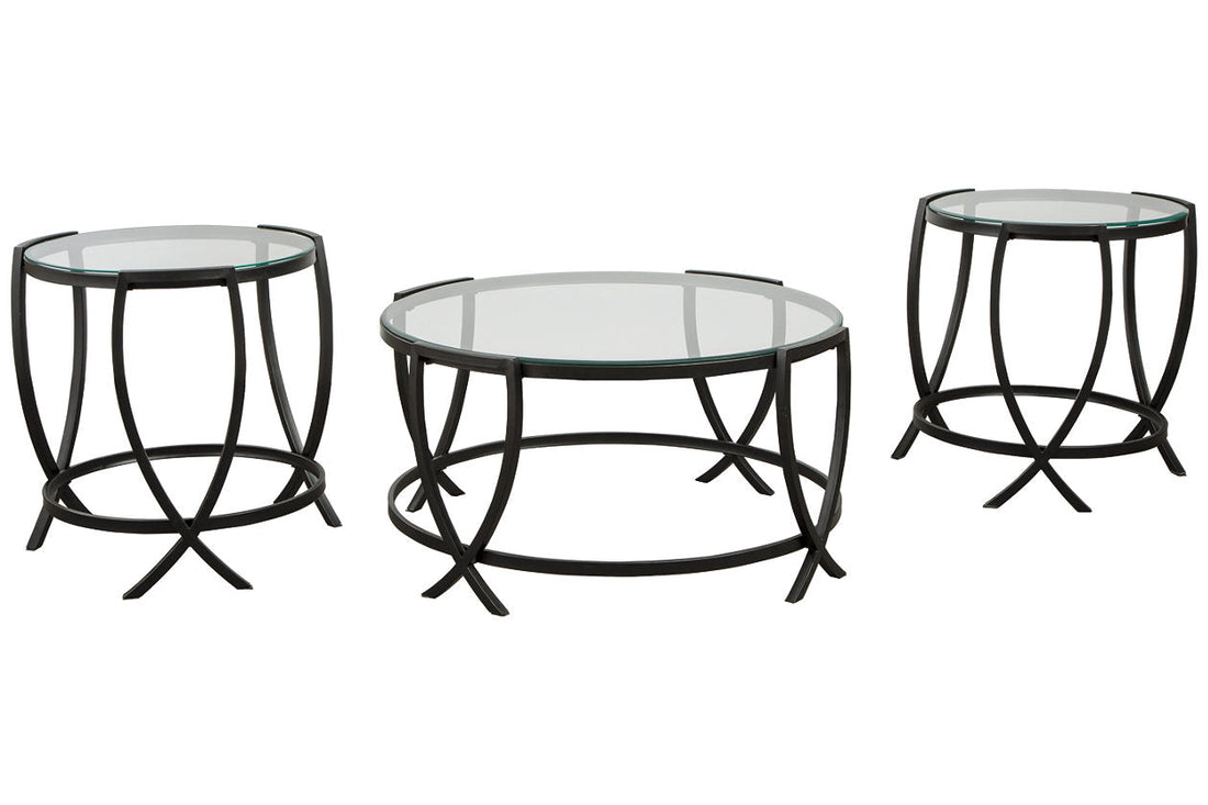 Tarrin Black Table, Set of 3 - T115-13 - Bien Home Furniture &amp; Electronics