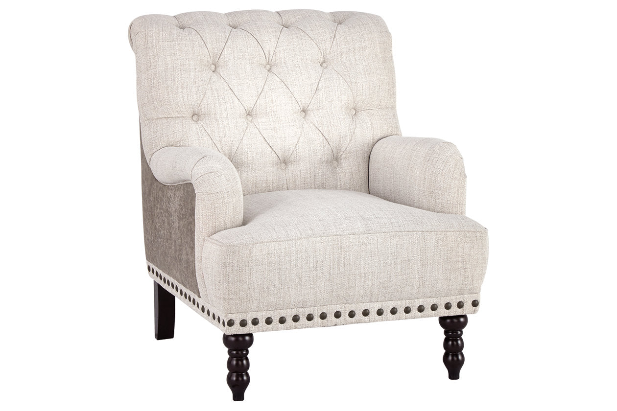 Tartonelle Ivory/Taupe Accent Chair - A3000053 - Bien Home Furniture & Electronics