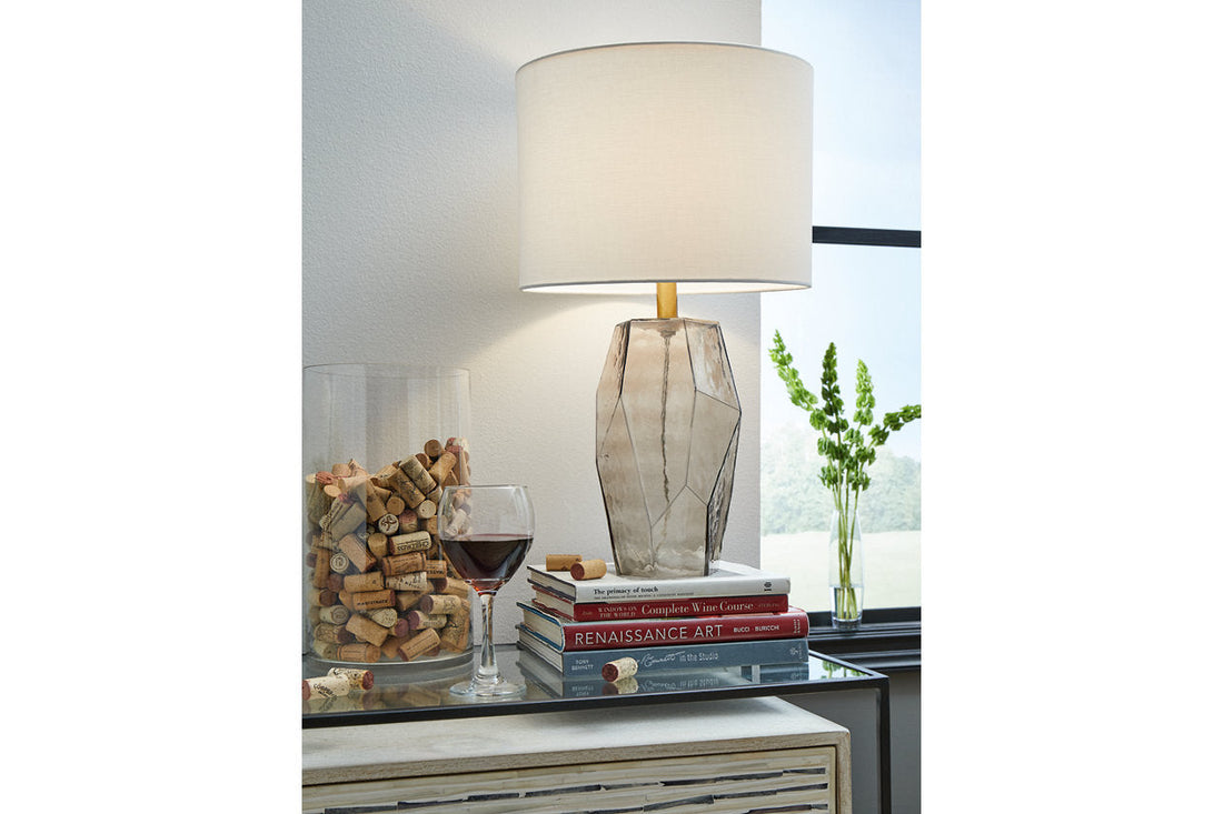 Taylow Gray Table Lamp - L430794 - Bien Home Furniture &amp; Electronics