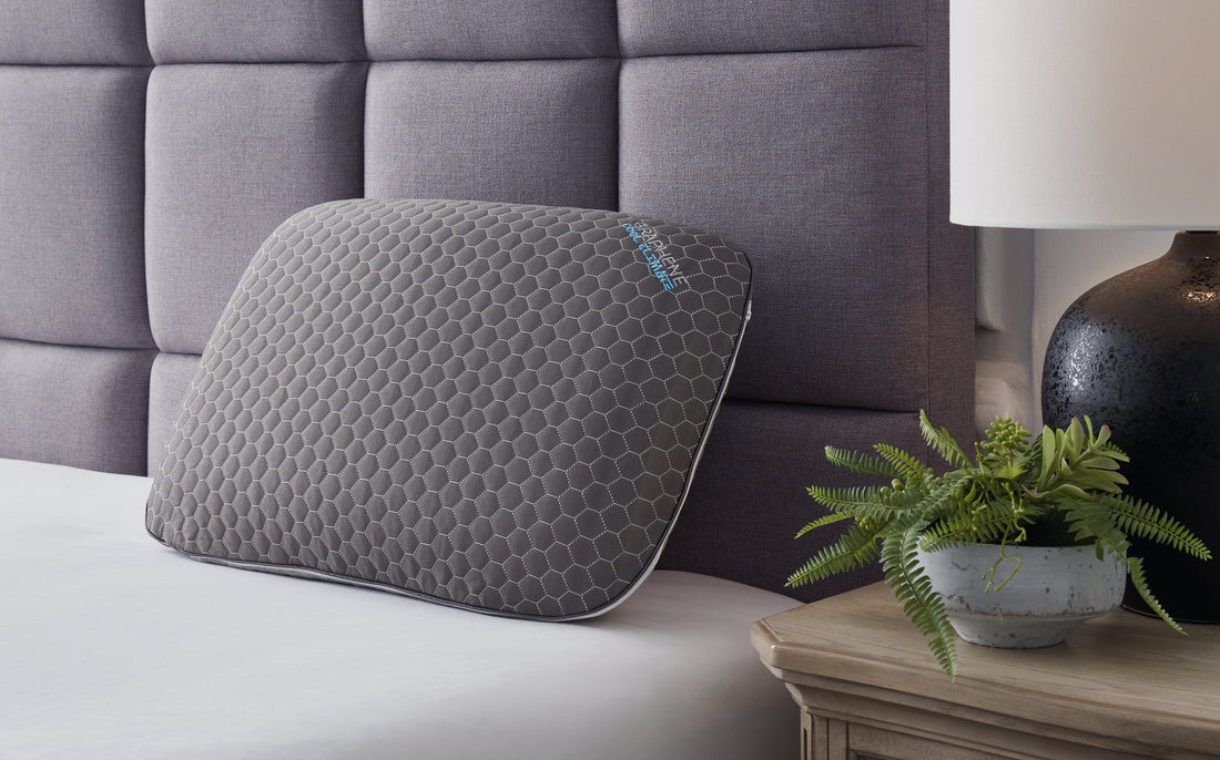 TBD Dark Gray Graphene Contour Pillow (6/Case) - M52113 - Bien Home Furniture &amp; Electronics