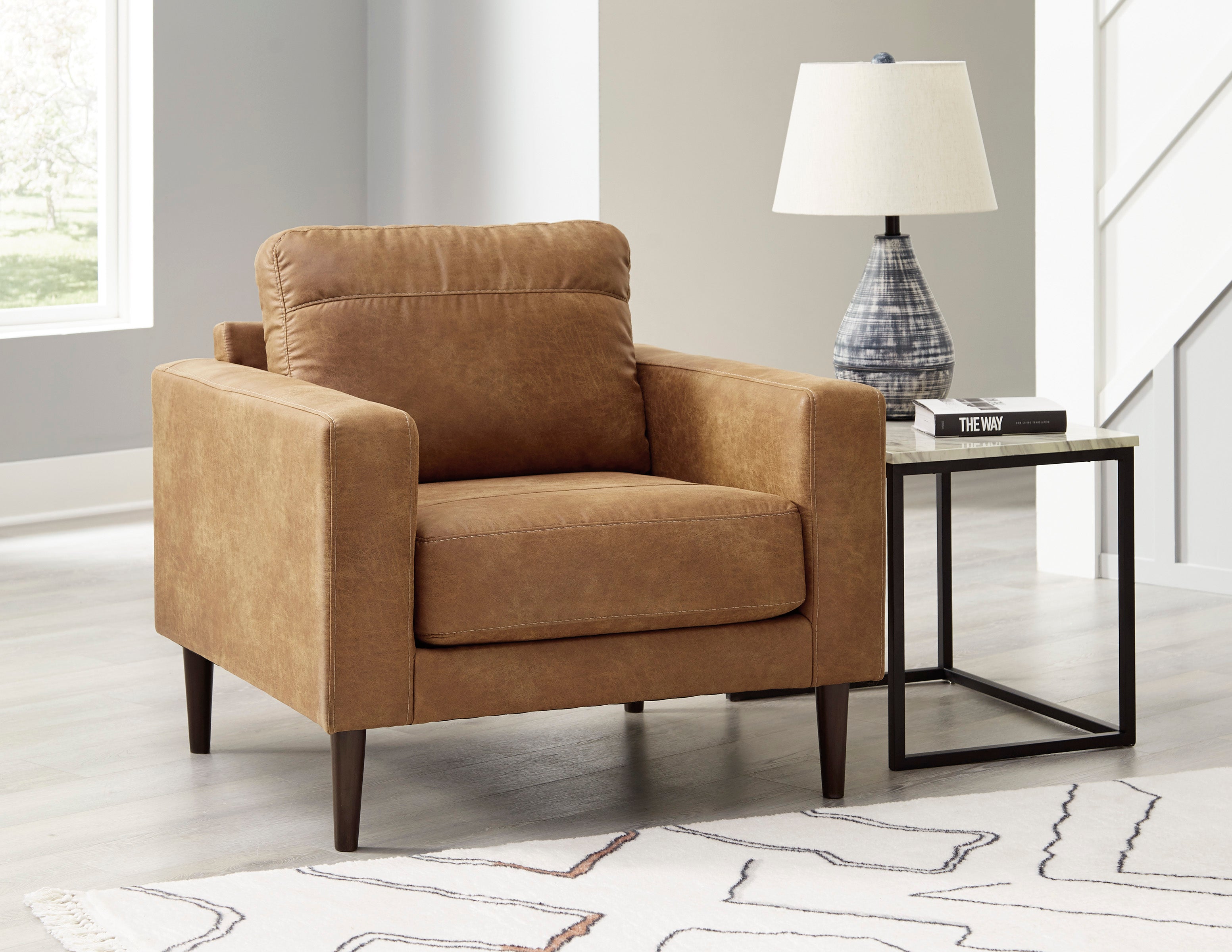 Telora Caramel Living Room Set - SET | 4100238 | 4100235 - Bien Home Furniture & Electronics