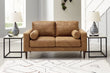 Telora Caramel Loveseat - 4100235 - Bien Home Furniture & Electronics