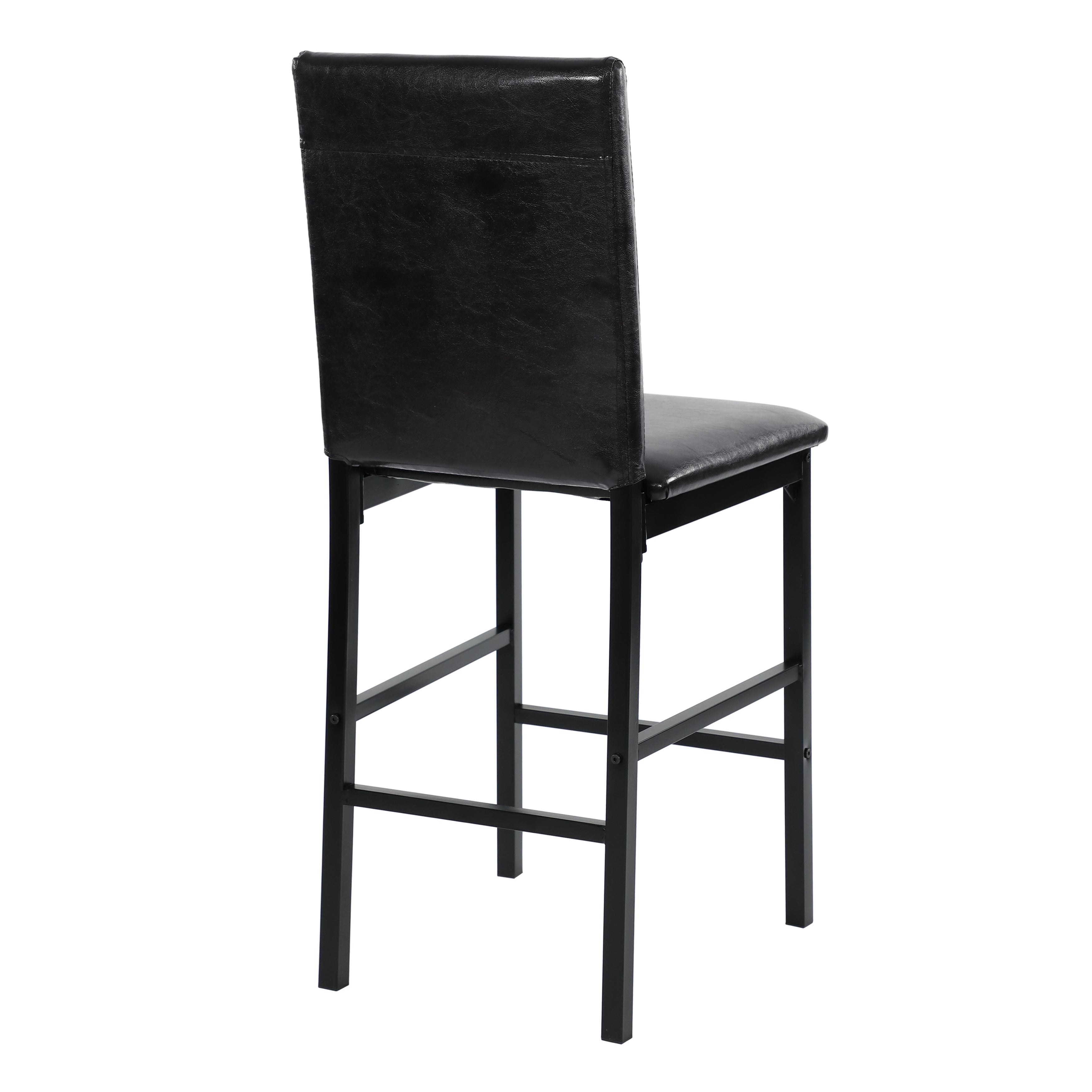 Tempe Brown/Black Marble-Top Counter Height Set - SET | 2601-36 | 2601-24(3) - Bien Home Furniture & Electronics