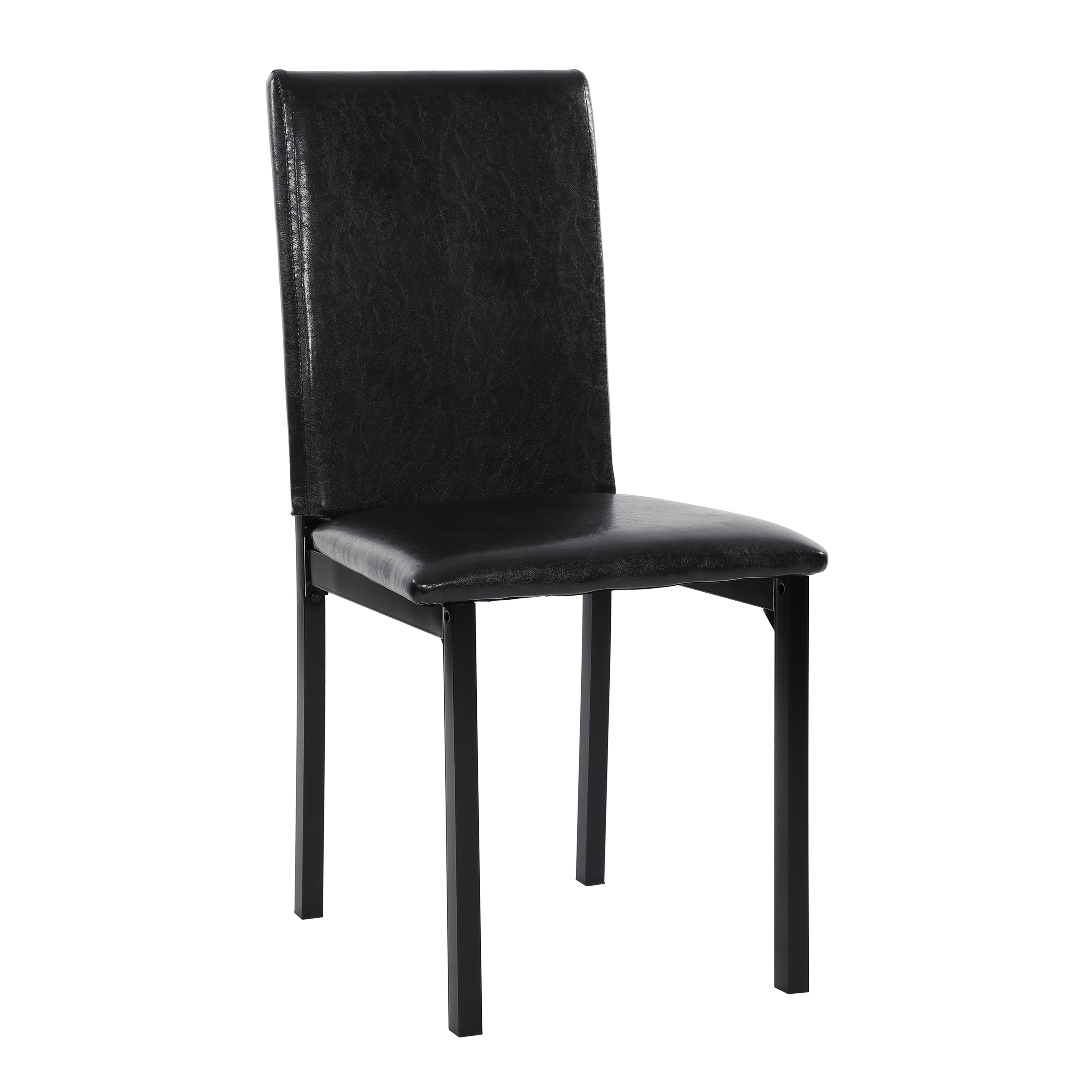 Tempe Brown/Black Marble-Top Dining Set - SET | 2601-48 | 2601S - Bien Home Furniture & Electronics